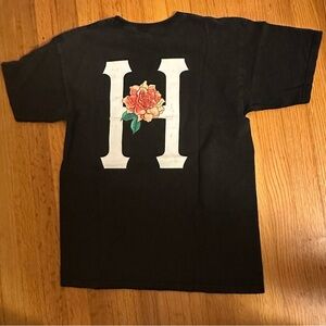 HUF Bara Flower Classic H Skate T-Shirt size M (b2